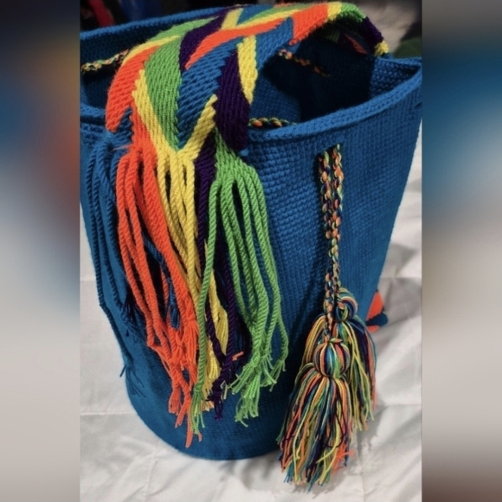 Wayuu Tribe Multicolor Handwoven Bag